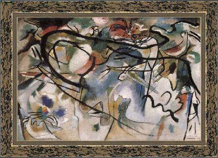 framed  Vassily Kandinsky Composition, Ta3103-2